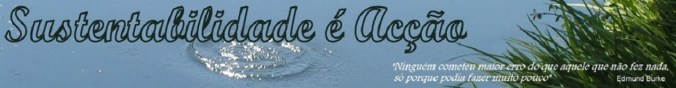 Sustentabilidade é Acção
